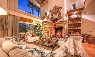Belle villa de style espagnol avec vue imprenable sur la mer à vendre à Elviria, Marbella Est 774812 