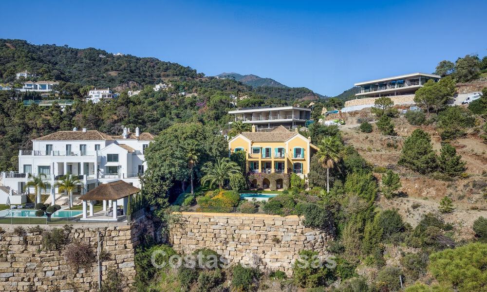 Villa de luxe andalouse à vendre, dans le quartier exclusif et sécurisé d'El Madroñal, Marbella - Benahavis 774829