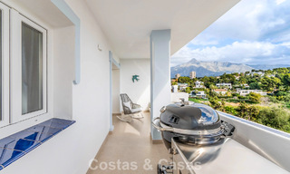 Magnifique penthouse double avec vue sur la mer à vendre à distance de marche de Puerto Banus, Marbella 774888 