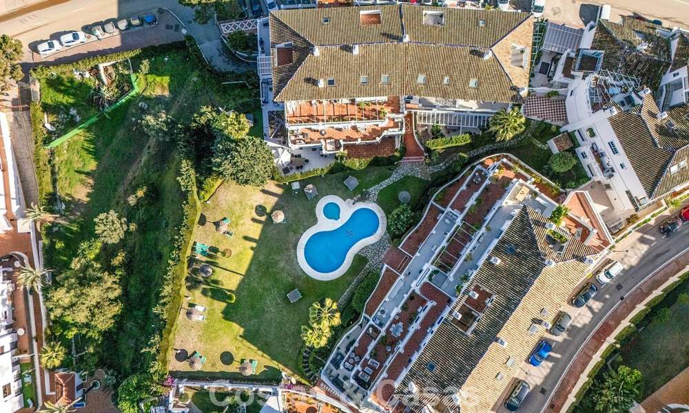 Magnifique penthouse double avec vue sur la mer à vendre à distance de marche de Puerto Banus, Marbella 774894