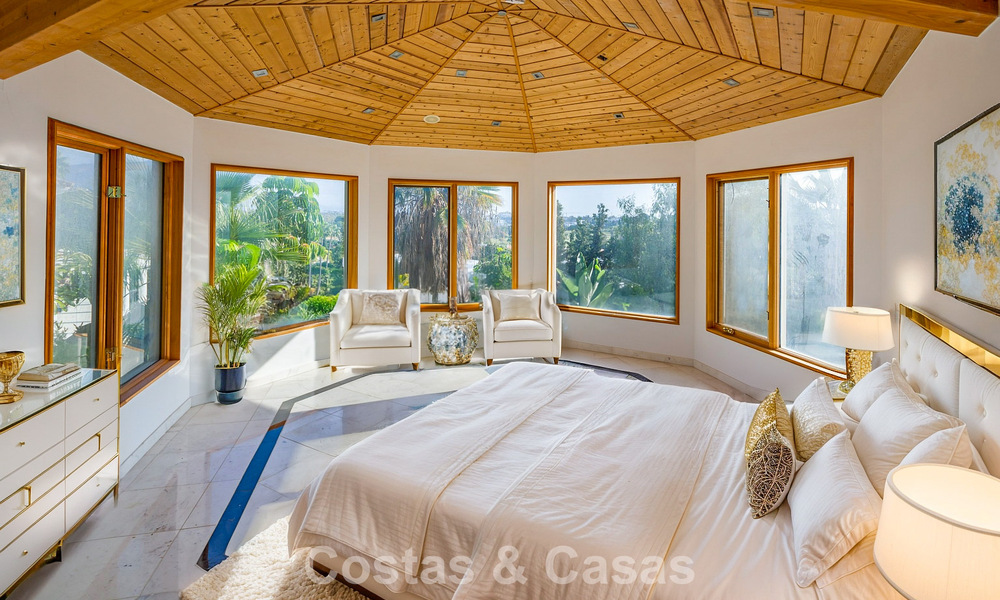 Majestueuse villa de luxe avec vue imprenable sur la mer à vendre, dans une urbanisation très prisée de Benahavis - Marbella 774947