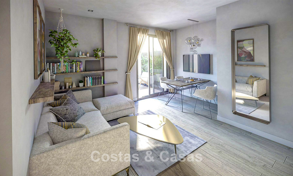 Appartements modernes de nouvelle construction au style contemporain à vendre à Fuengirola, Costa del Sol 775020