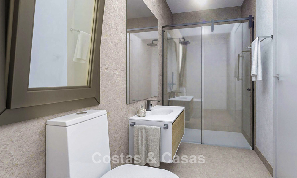 Appartements modernes de nouvelle construction au style contemporain à vendre à Fuengirola, Costa del Sol 775022