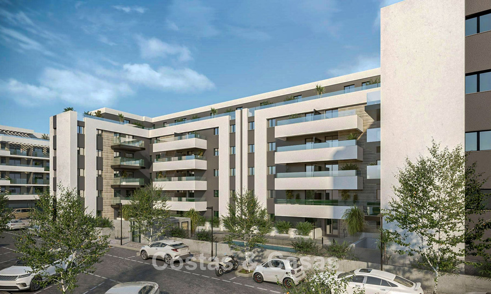 Appartements modernes de nouvelle construction au style contemporain à vendre à Fuengirola, Costa del Sol 775023