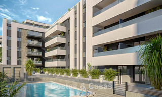 Appartements modernes de nouvelle construction au style contemporain à vendre à Fuengirola, Costa del Sol 775026 