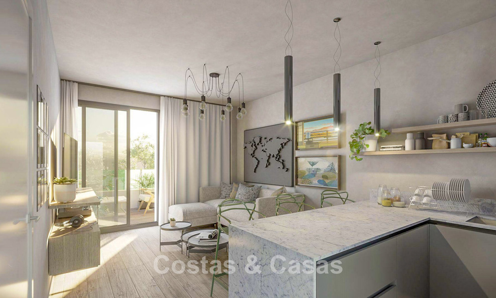 Appartements modernes de nouvelle construction au style contemporain à vendre à Fuengirola, Costa del Sol 775028