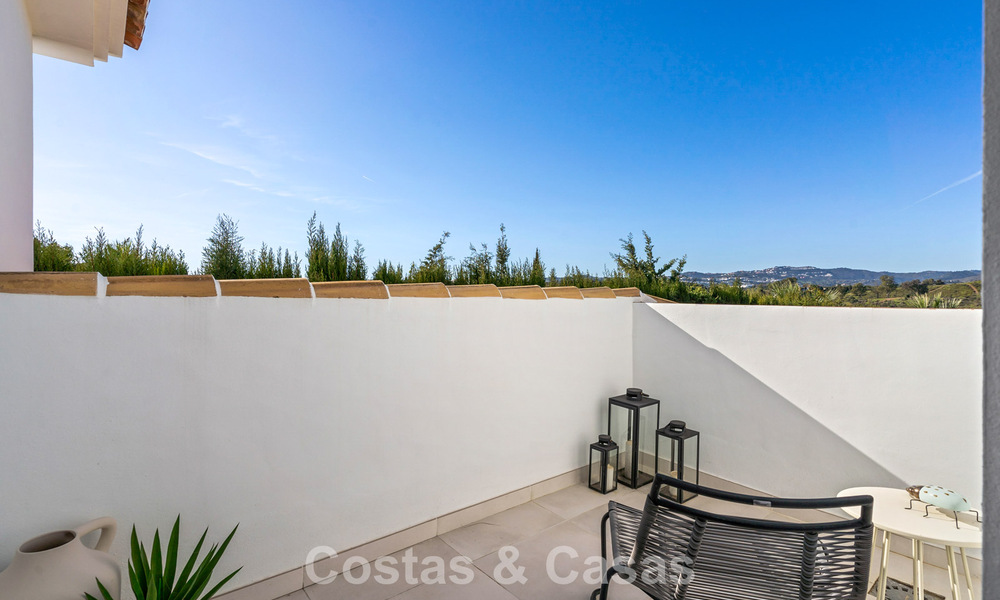 Villa de luxe prête à emménager de style méditerranéen à vendre dans un quartier résidentiel de la vallée du golf de Mijas, Costa del Sol 775147