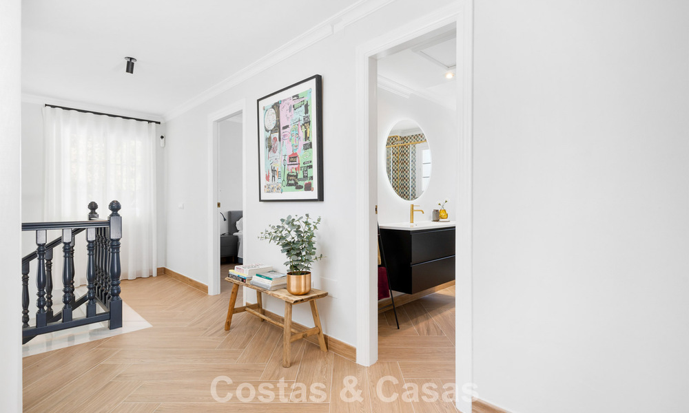 Villa de luxe prête à emménager de style méditerranéen à vendre dans un quartier résidentiel de la vallée du golf de Mijas, Costa del Sol 775150