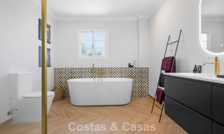 Villa de luxe prête à emménager de style méditerranéen à vendre dans un quartier résidentiel de la vallée du golf de Mijas, Costa del Sol 775152 