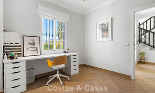 Villa de luxe prête à emménager de style méditerranéen à vendre dans un quartier résidentiel de la vallée du golf de Mijas, Costa del Sol 775174 