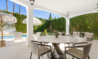 Villa de luxe prête à emménager de style méditerranéen à vendre dans un quartier résidentiel de la vallée du golf de Mijas, Costa del Sol 775175 