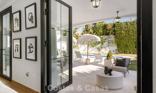 Villa de luxe prête à emménager de style méditerranéen à vendre dans un quartier résidentiel de la vallée du golf de Mijas, Costa del Sol 775179 