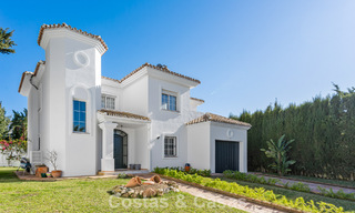 Villa de luxe prête à emménager de style méditerranéen à vendre dans un quartier résidentiel de la vallée du golf de Mijas, Costa del Sol 775181 