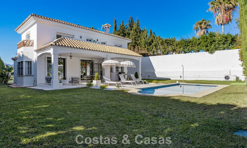 Villa de luxe prête à emménager de style méditerranéen à vendre dans un quartier résidentiel de la vallée du golf de Mijas, Costa del Sol 775183