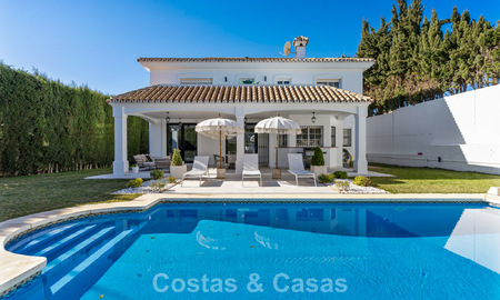 Villa de luxe prête à emménager de style méditerranéen à vendre dans un quartier résidentiel de la vallée du golf de Mijas, Costa del Sol 775184