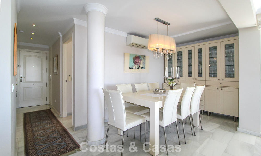 Appartement en première ligne de plage avec vue phénoménale à vendre dans le centre de Marbella 775049