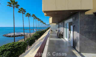 Appartement en première ligne de plage avec vue phénoménale à vendre dans le centre de Marbella 775054 