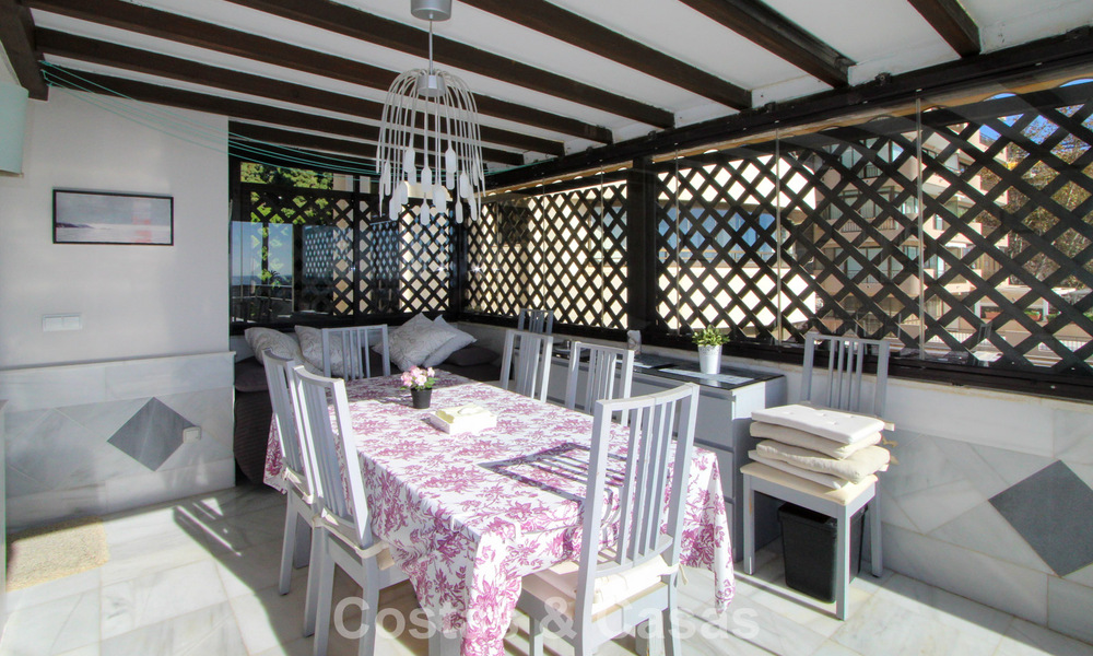 Appartement en première ligne de plage avec vue phénoménale à vendre dans le centre de Marbella 775055