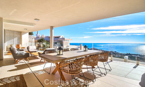 Appartement prêt à emménager avec vue panoramique sur la mer, à vendre à Benalmadena, Costa del Sol 775486