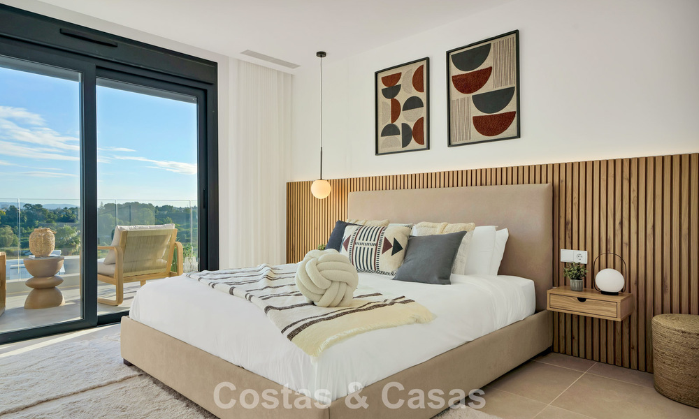 Penthouse neuf avec solarium spacieux à vendre dans un complexe fermé à Benahavis - Marbella 775441