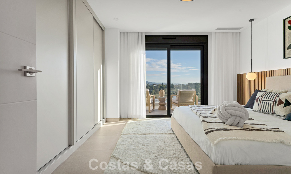 Penthouse neuf avec solarium spacieux à vendre dans un complexe fermé à Benahavis - Marbella 775442