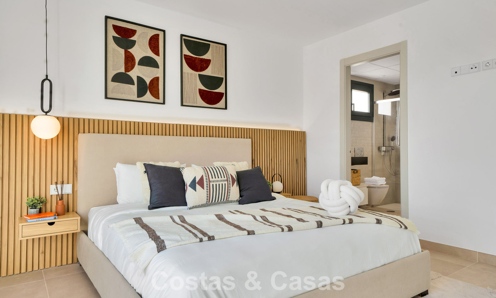 Penthouse neuf avec solarium spacieux à vendre dans un complexe fermé à Benahavis - Marbella 775443