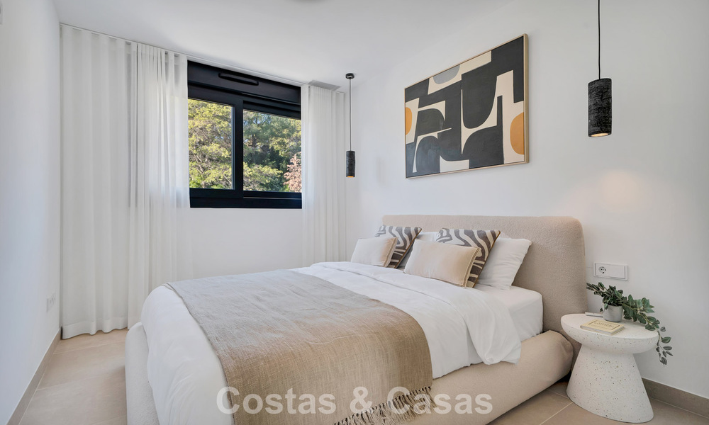 Penthouse neuf avec solarium spacieux à vendre dans un complexe fermé à Benahavis - Marbella 775446