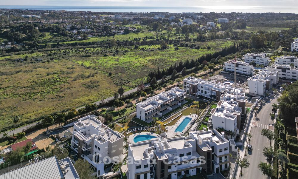 Penthouse neuf avec solarium spacieux à vendre dans un complexe fermé à Benahavis - Marbella 775450