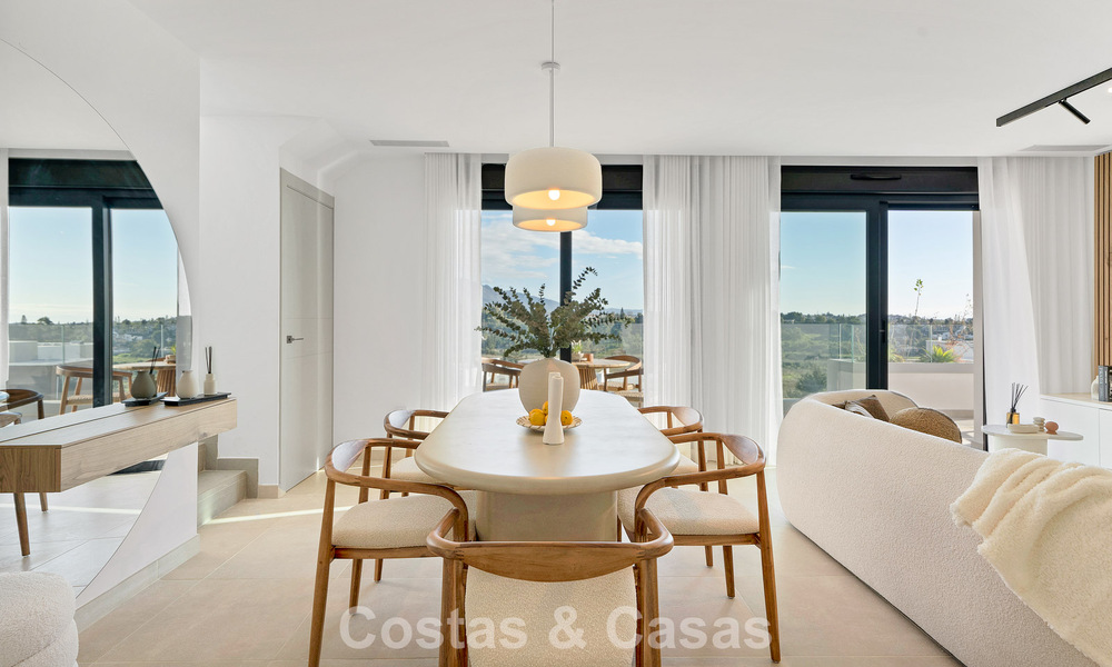 Penthouse neuf avec solarium spacieux à vendre dans un complexe fermé à Benahavis - Marbella 775462
