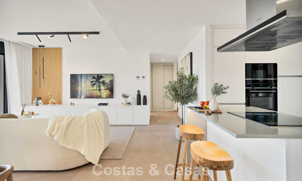 Penthouse neuf avec solarium spacieux à vendre dans un complexe fermé à Benahavis - Marbella 775463