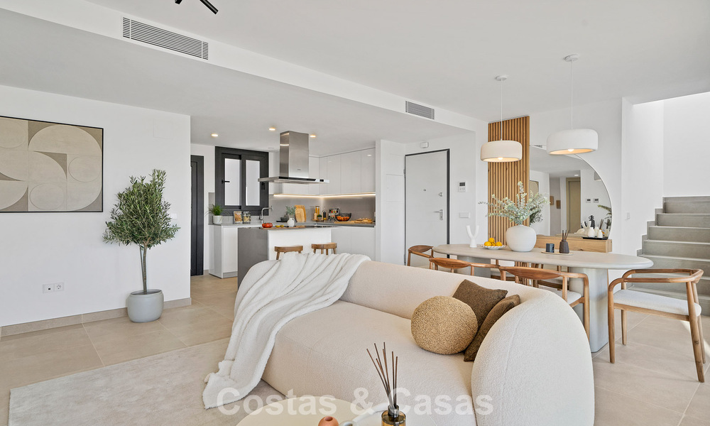 Penthouse neuf avec solarium spacieux à vendre dans un complexe fermé à Benahavis - Marbella 775466