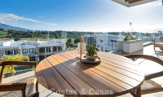 Penthouse neuf avec solarium spacieux à vendre dans un complexe fermé à Benahavis - Marbella 775470 
