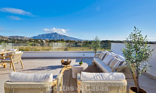 Penthouse neuf avec solarium spacieux à vendre dans un complexe fermé à Benahavis - Marbella 775478 