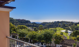 Spacieuse maison avec vue sur le golf et la mer à vendre, dans une urbanisation de golf exclusive à Benahavis - Marbella 775217 