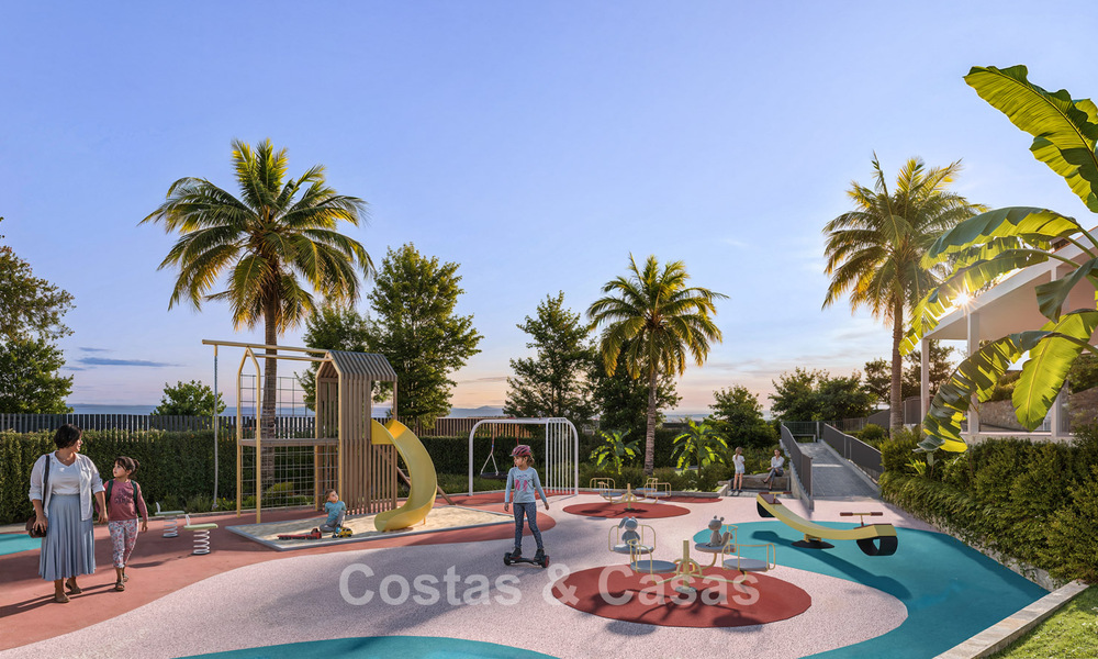 Appartements élégants de nouvelle construction avec vue sublime sur la mer à vendre à Mijas Costa, Costa del Sol 775360