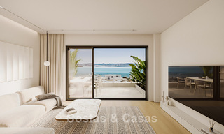 Appartements élégants de nouvelle construction avec vue sublime sur la mer à vendre à Mijas Costa, Costa del Sol 775363 