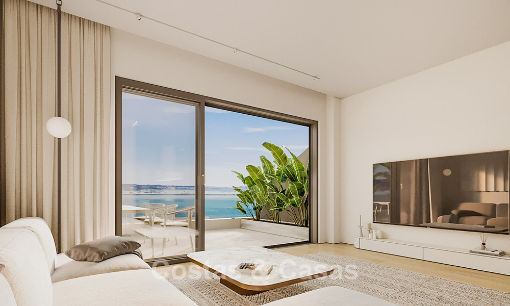 Appartements élégants de nouvelle construction avec vue sublime sur la mer à vendre à Mijas Costa, Costa del Sol 775364