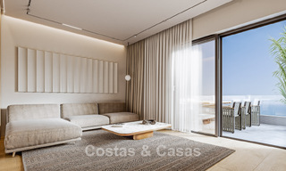 Appartements élégants de nouvelle construction avec vue sublime sur la mer à vendre à Mijas Costa, Costa del Sol 775373 