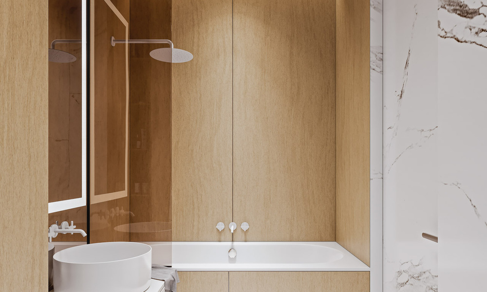 Appartements élégants de nouvelle construction avec vue sublime sur la mer à vendre à Mijas Costa, Costa del Sol 775375