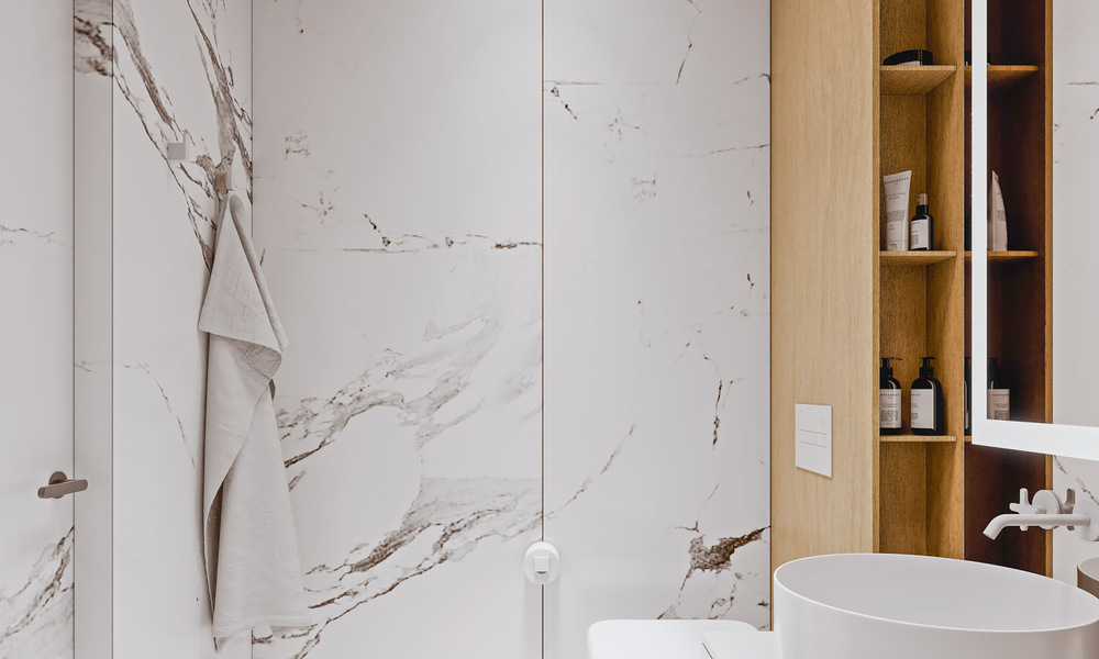 Appartements élégants de nouvelle construction avec vue sublime sur la mer à vendre à Mijas Costa, Costa del Sol 775376