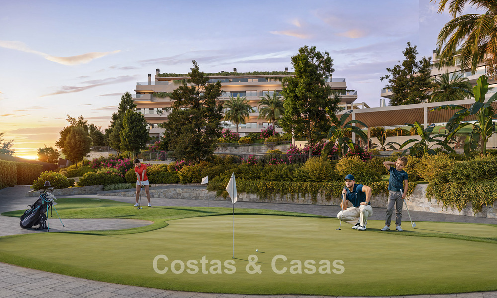 Appartements élégants de nouvelle construction avec vue sublime sur la mer à vendre à Mijas Costa, Costa del Sol 775381