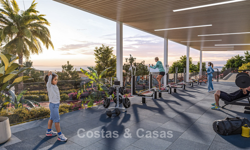Appartements élégants de nouvelle construction avec vue sublime sur la mer à vendre à Mijas Costa, Costa del Sol 775382