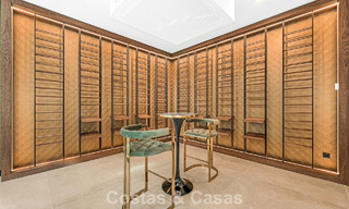 Villa design sophistiquée avec vue magnifique sur la mer à vendre à El Madroñal, Benahavis - Marbella 795638 