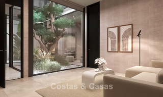 Villa design sophistiquée avec vue imprenable sur la mer à vendre à El Madroñal, Benahavis - Marbella 775258 