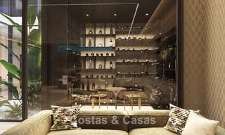 Villa design sophistiquée avec vue imprenable sur la mer à vendre à El Madroñal, Benahavis - Marbella 775259 