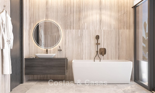 Villa design sophistiquée avec vue imprenable sur la mer à vendre à El Madroñal, Benahavis - Marbella 775273 