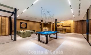 Villa design sophistiquée avec vue imprenable sur la mer à vendre à El Madroñal, Benahavis - Marbella 796840 
