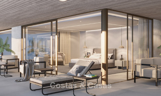Impressionnante villa de nouvelle construction avec des vues à couper le souffle à vendre dans l'exclusif El Madroñal, Benahavis - Marbella 775289 