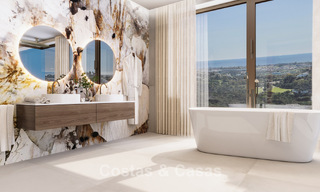 Chef-d'œuvre architectural avec vue phénoménale sur la mer à vendre à El Madroñal, Benahavis - Marbella 775303 