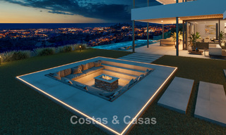 Chef-d'œuvre architectural avec vue phénoménale sur la mer à vendre à El Madroñal, Benahavis - Marbella 775304 